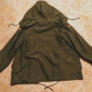 Vintage German Army Issued Parka Jacket Mens XL